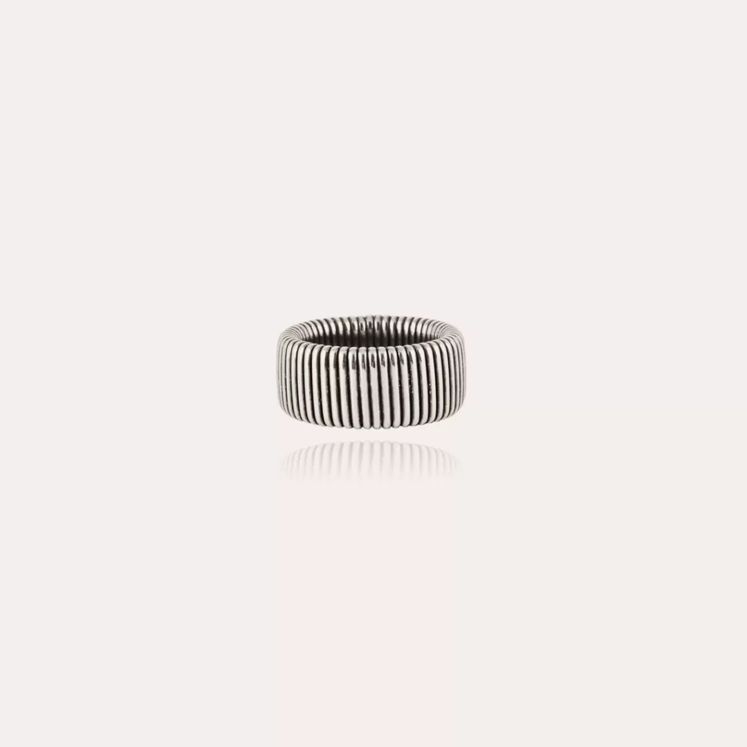 Gas Bijoux Bague Aida Argentee