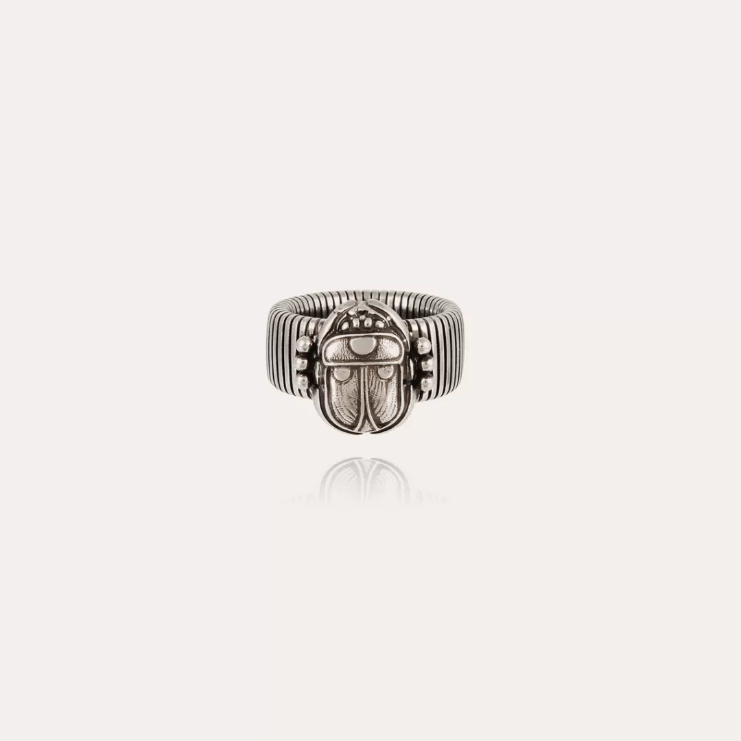 Gas Bijoux Bague Aida Scaramouche Argentees