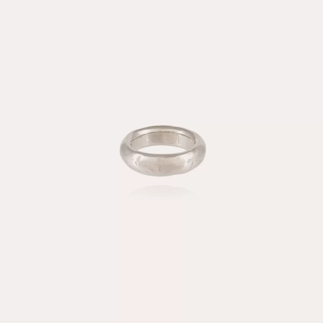 Gas Bijoux Bague Alliance Argentee