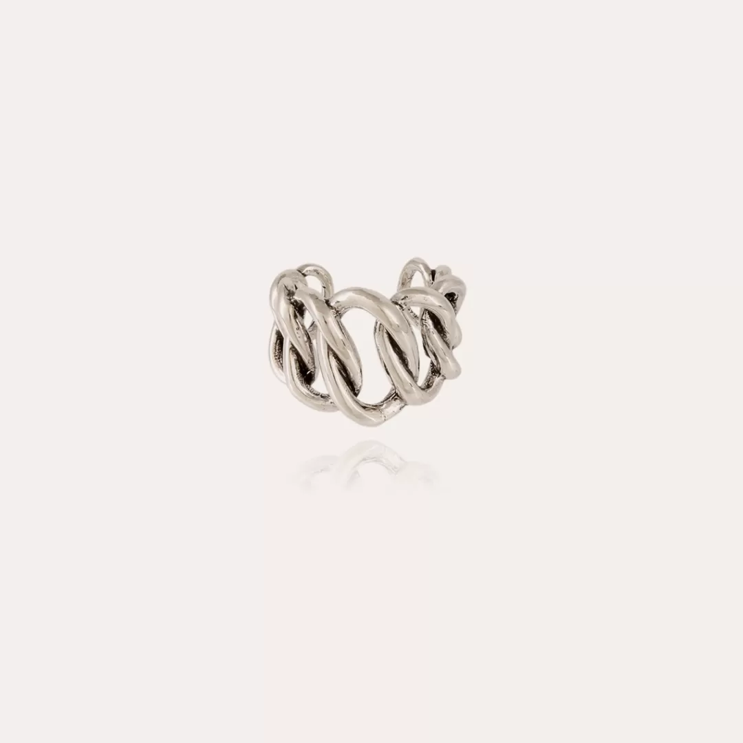 Gas Bijoux Bague Bronx Argentee