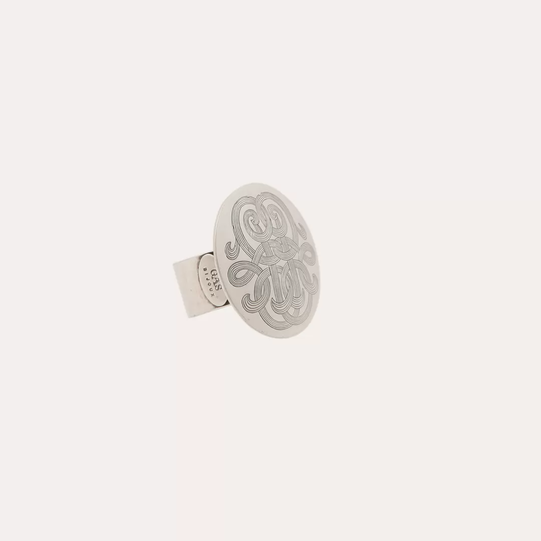 Gas Bijoux Bague Diva Argentee