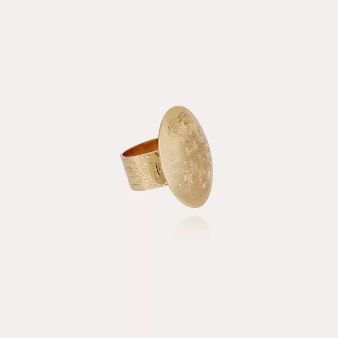 Gas Bijoux Bague Diva Doree