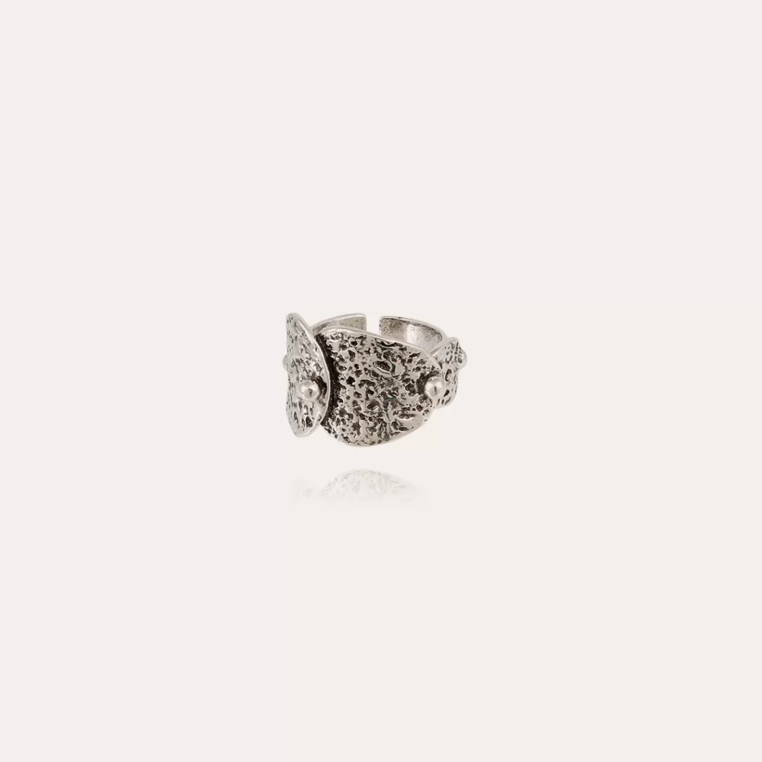 Gas Bijoux Bague Eclipse Argentee