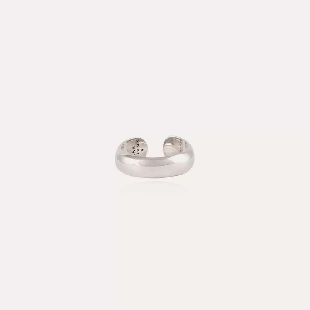 Gas Bijoux Bague Jonc Argentee