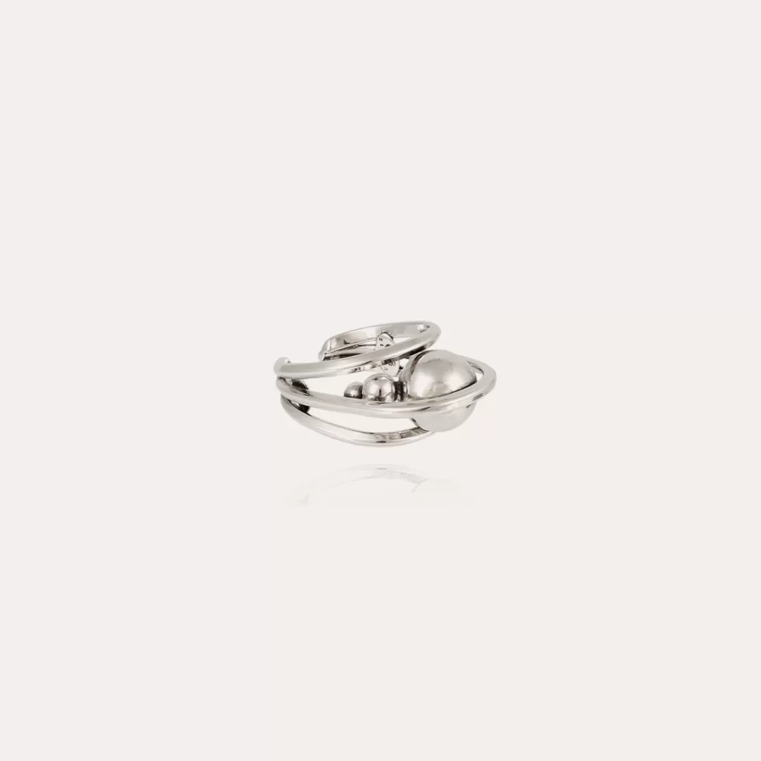 Gas Bijoux Bague Jupiter Argentee