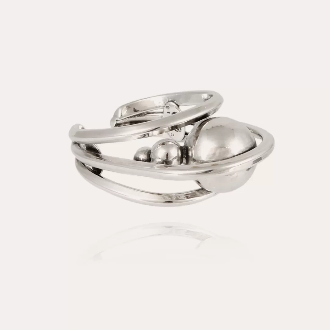Gas Bijoux Bague Jupiter Argentee