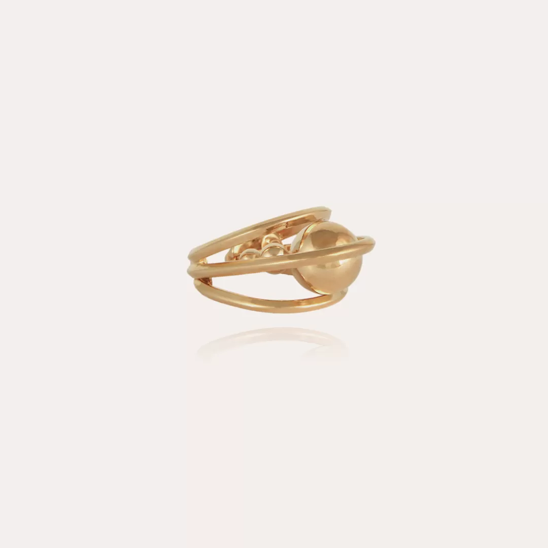 Gas Bijoux Bague Jupiter Doree