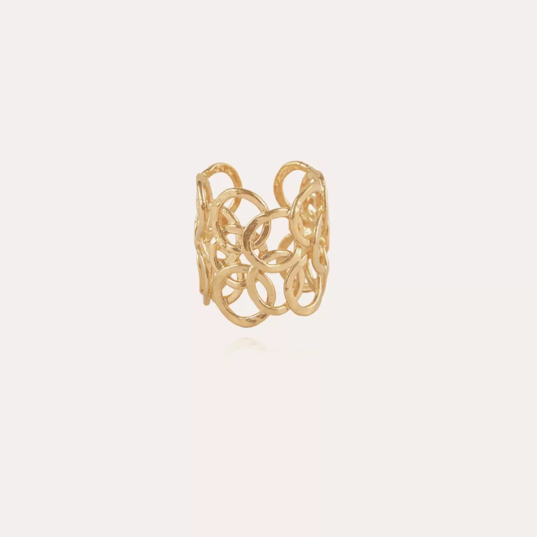 Gas Bijoux Bague Olympie Doree