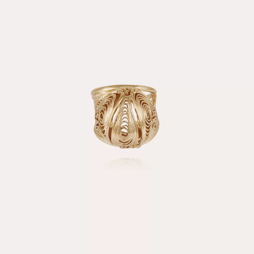 Gas Bijoux Bague Pelota Doree