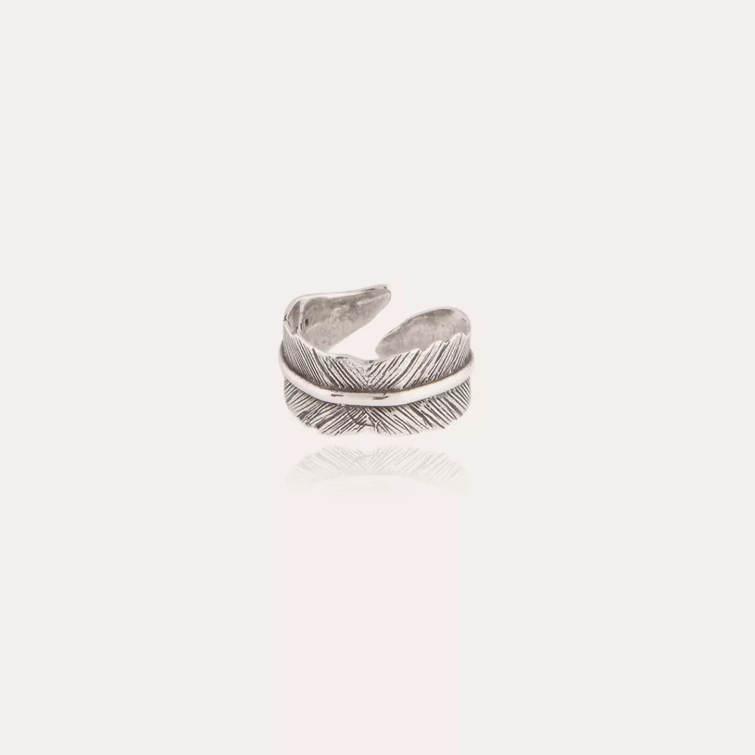 Gas Bijoux Bague Penna Argentee