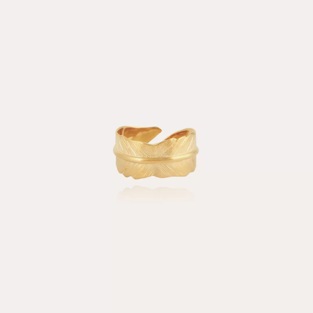 Gas Bijoux Bague Penna Doree