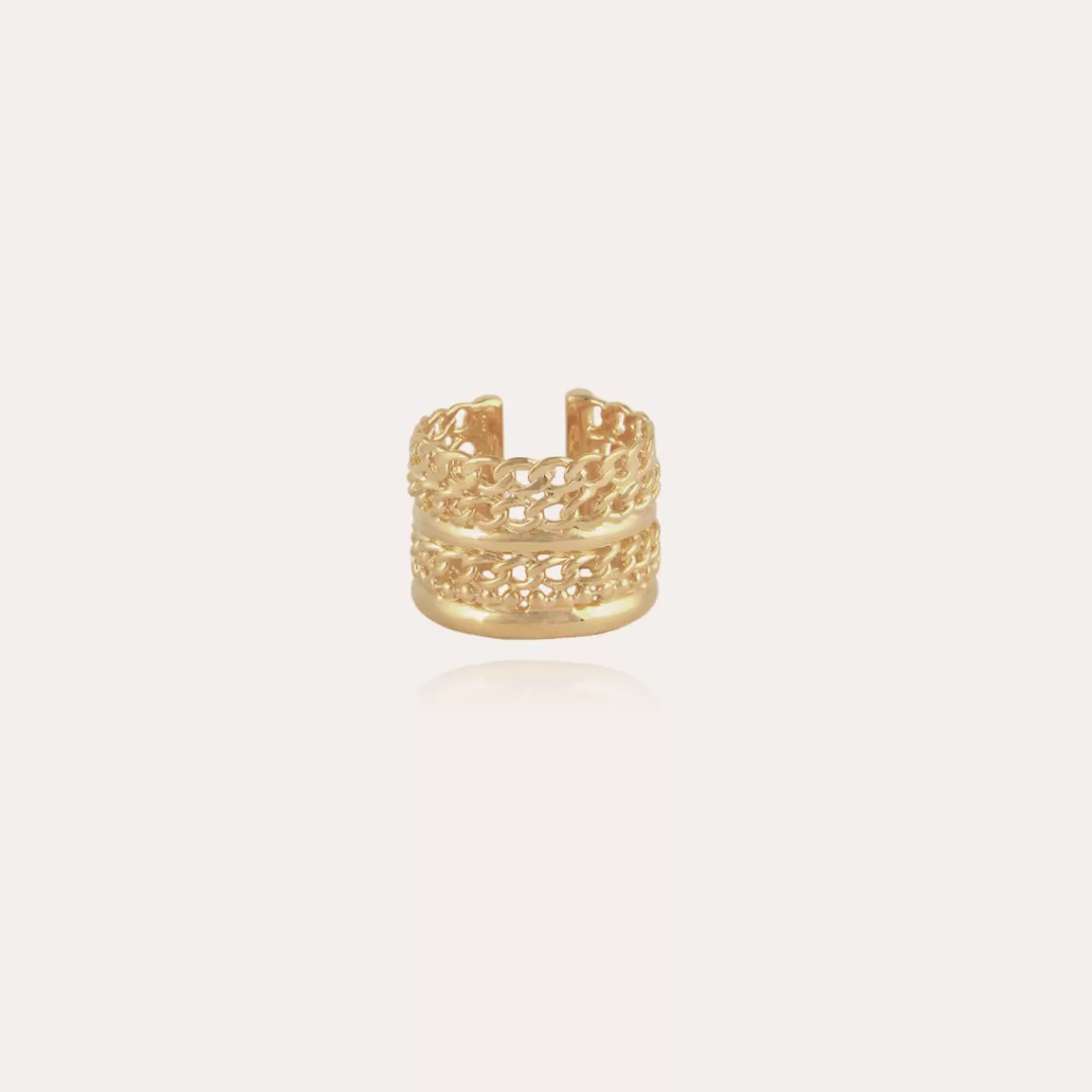 Gas Bijoux Bague Rafael Doree