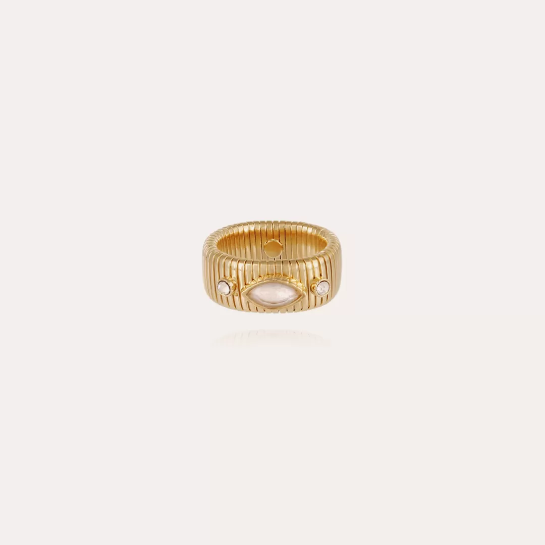 Gas Bijoux Bague Strada Doree