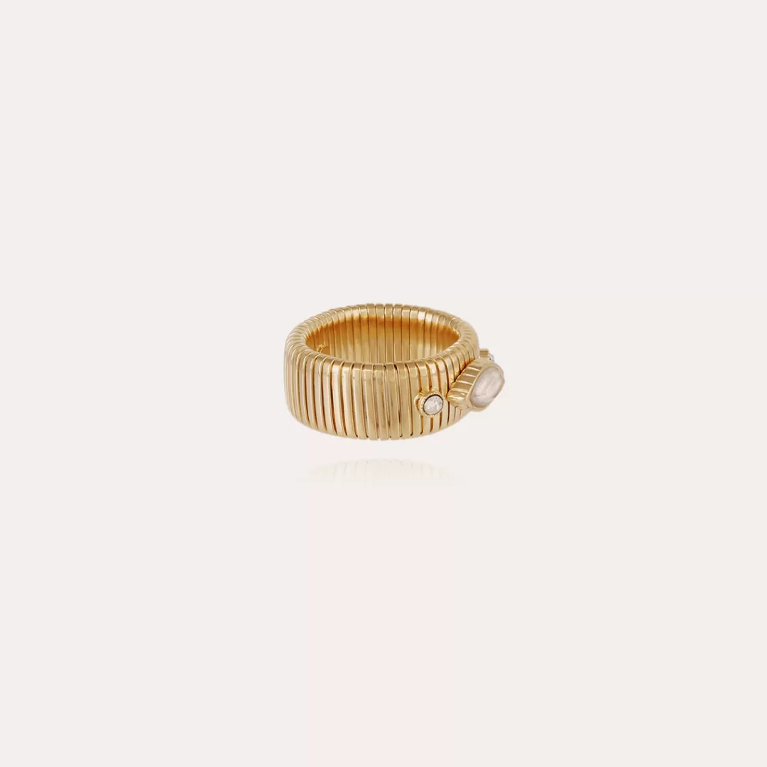 Gas Bijoux Bague Strada Doree