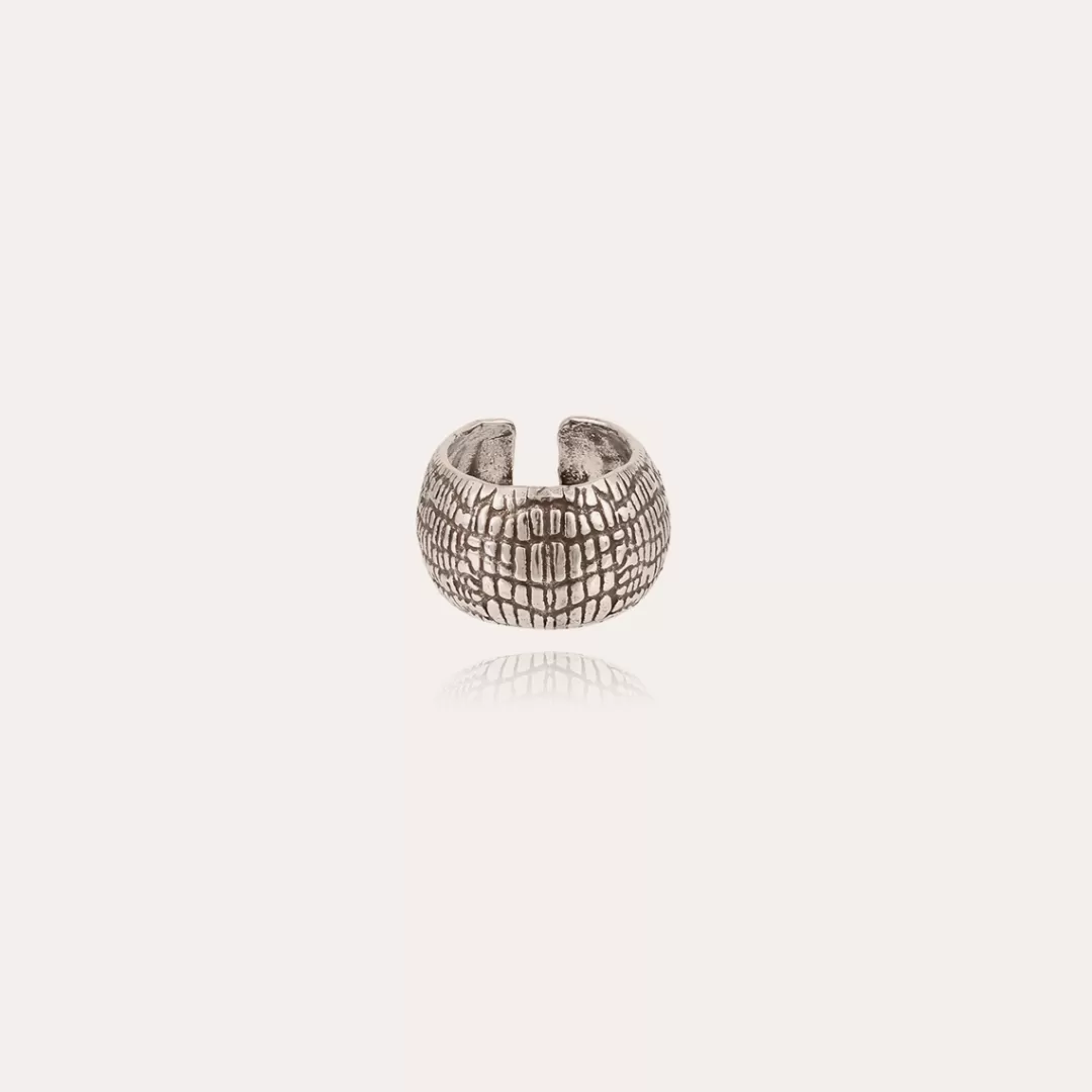 Gas Bijoux Bague Wild Argentee