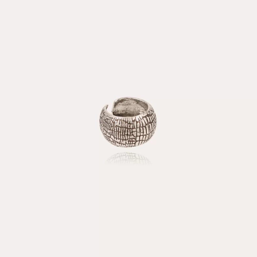 Gas Bijoux Bague Wild Argentee