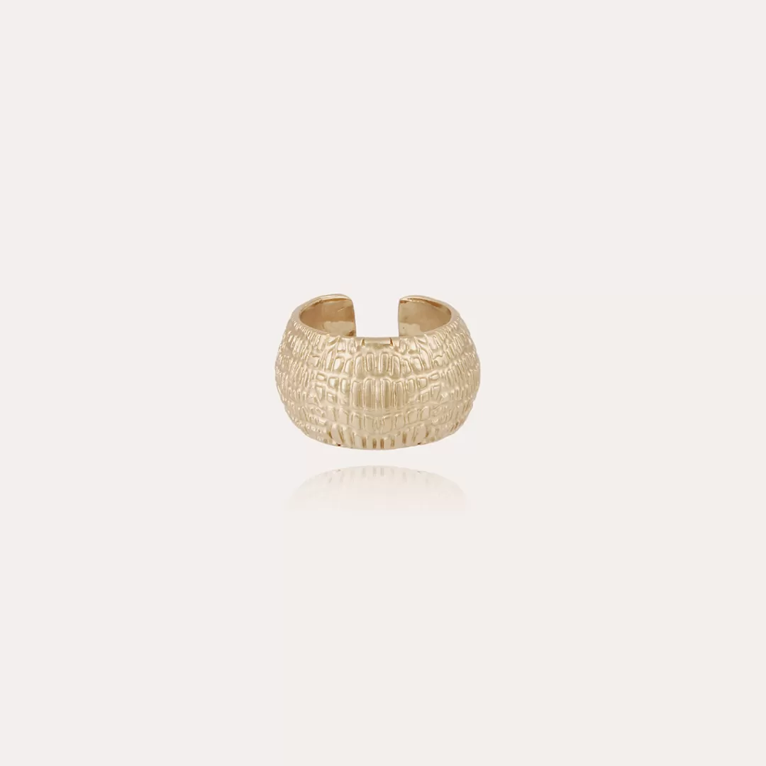 Gas Bijoux Bague Wild Doree