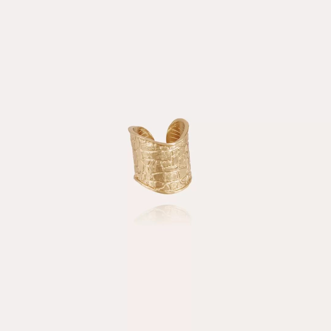 Gas Bijoux Bague Wild Manchette Doree