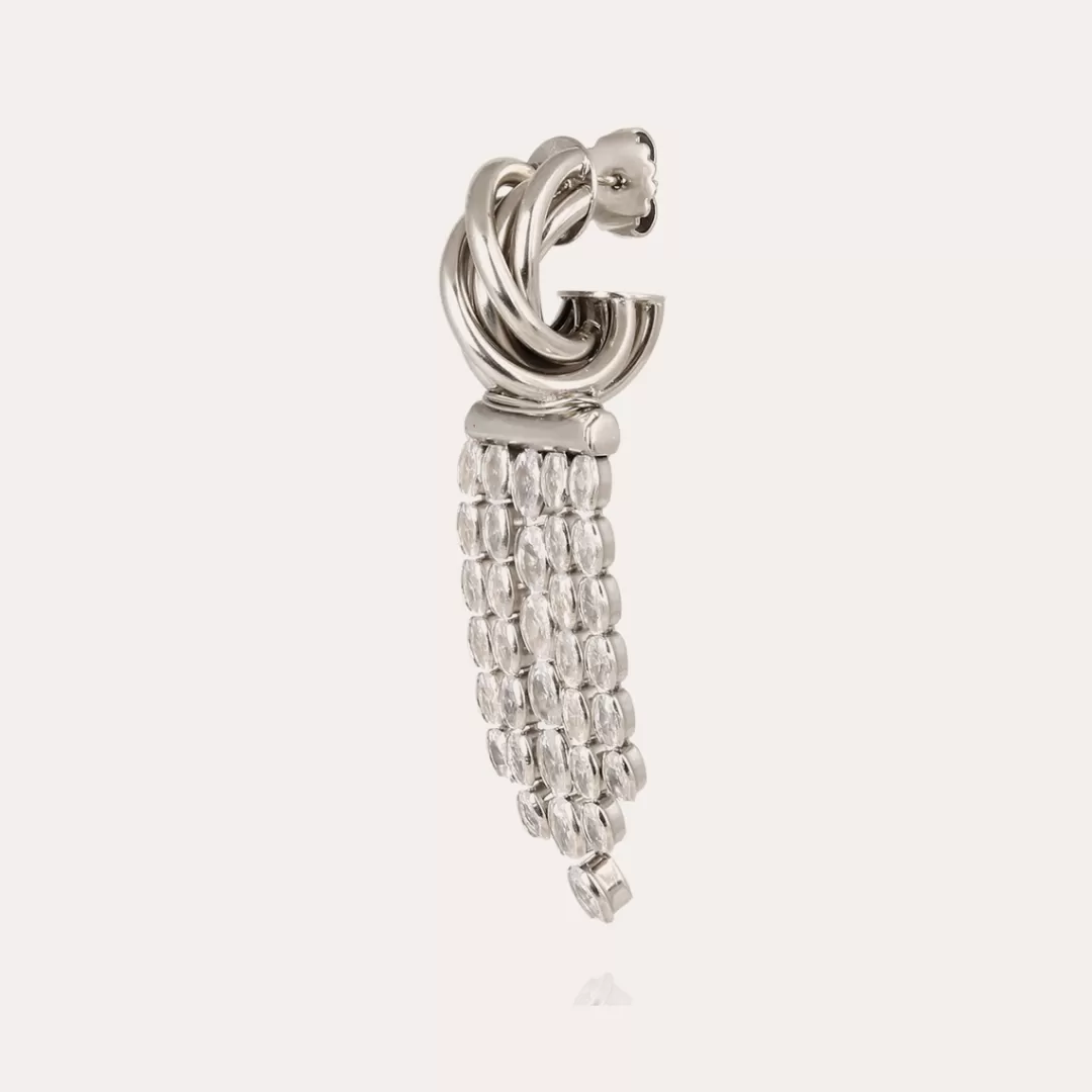 Gas Bijoux Boucles D'Oreilles Atik Riviera Mini Argentees