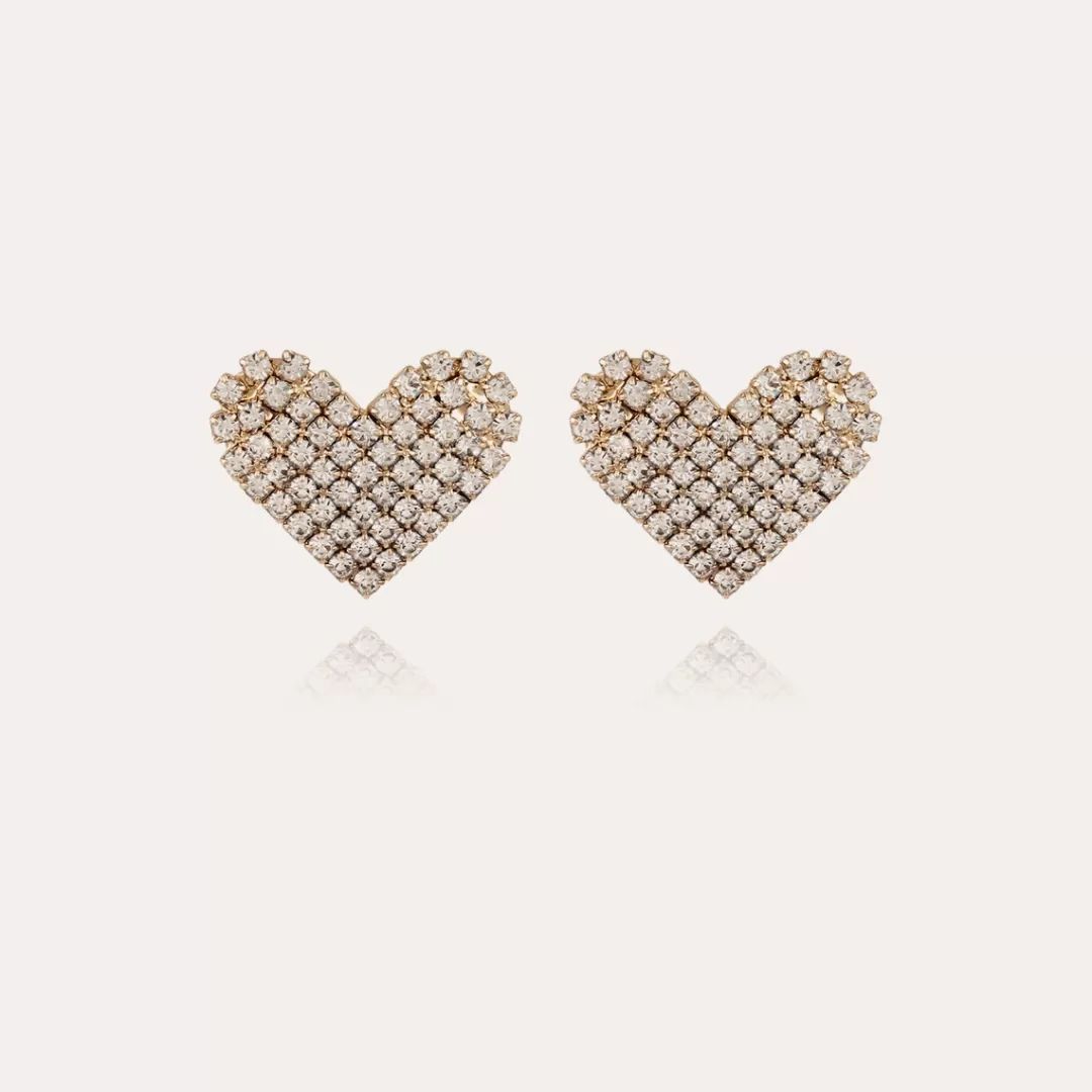 Gas Bijoux Boucles D'Oreilles Ava Dorees