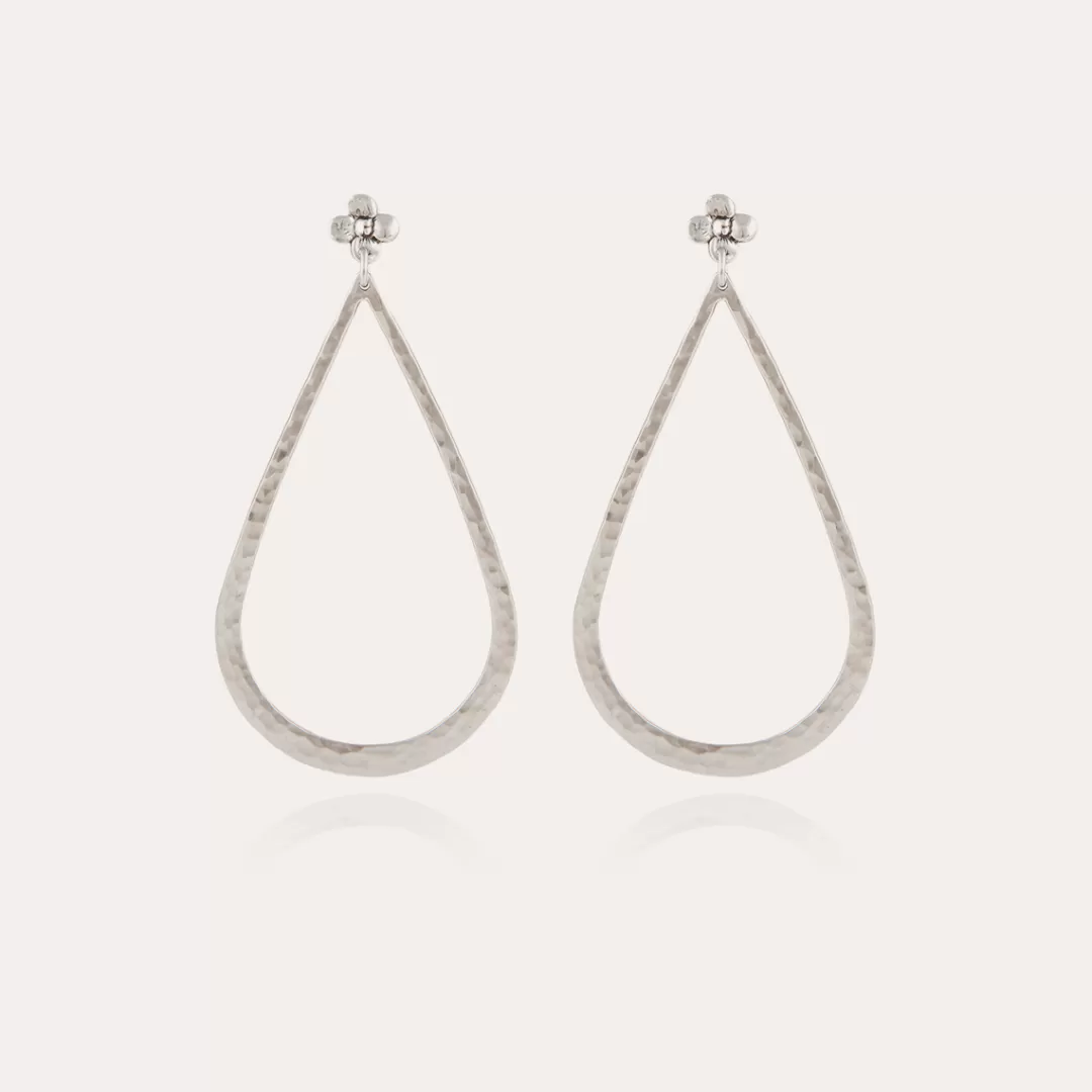 Gas Bijoux Boucles D'Oreilles Bibi Argentees