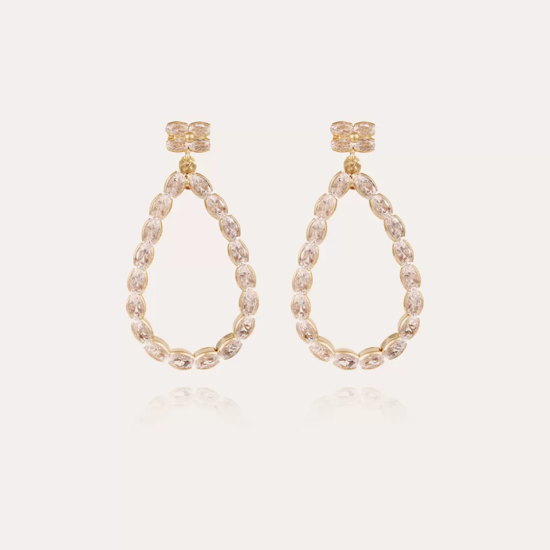 Gas Bijoux Boucles D'Oreilles Bibi Riviera Dorees
