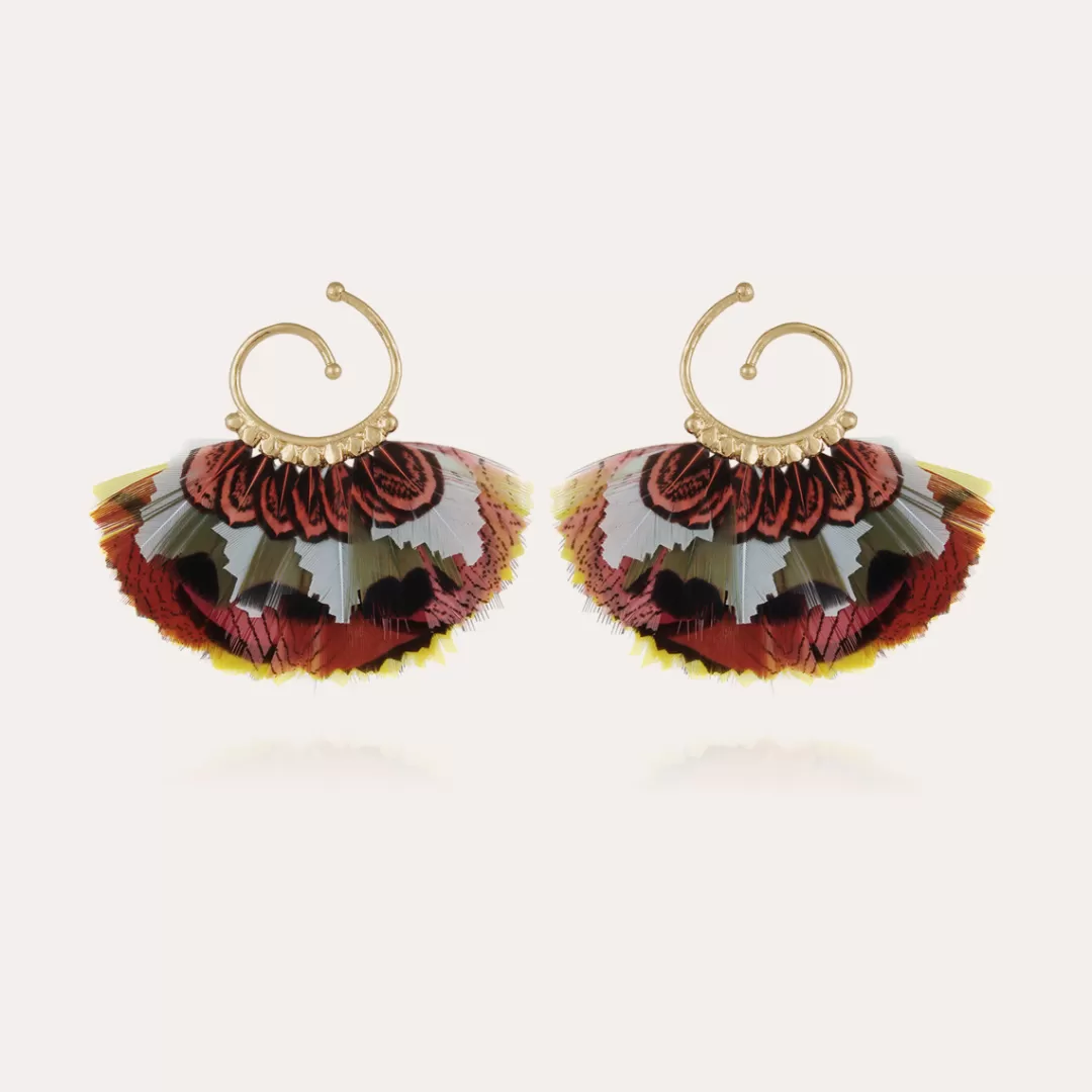 Gas Bijoux Boucles D'Oreilles Buzios Mini Dorees