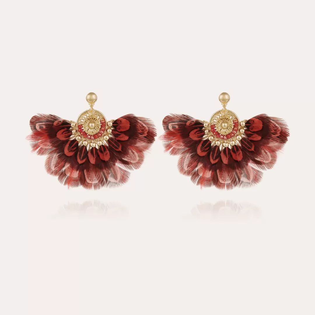 Gas Bijoux Boucles D'Oreilles Gaia Dorees