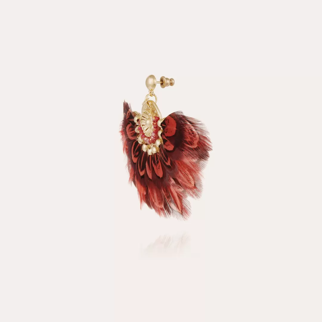 Gas Bijoux Boucles D'Oreilles Gaia Dorees