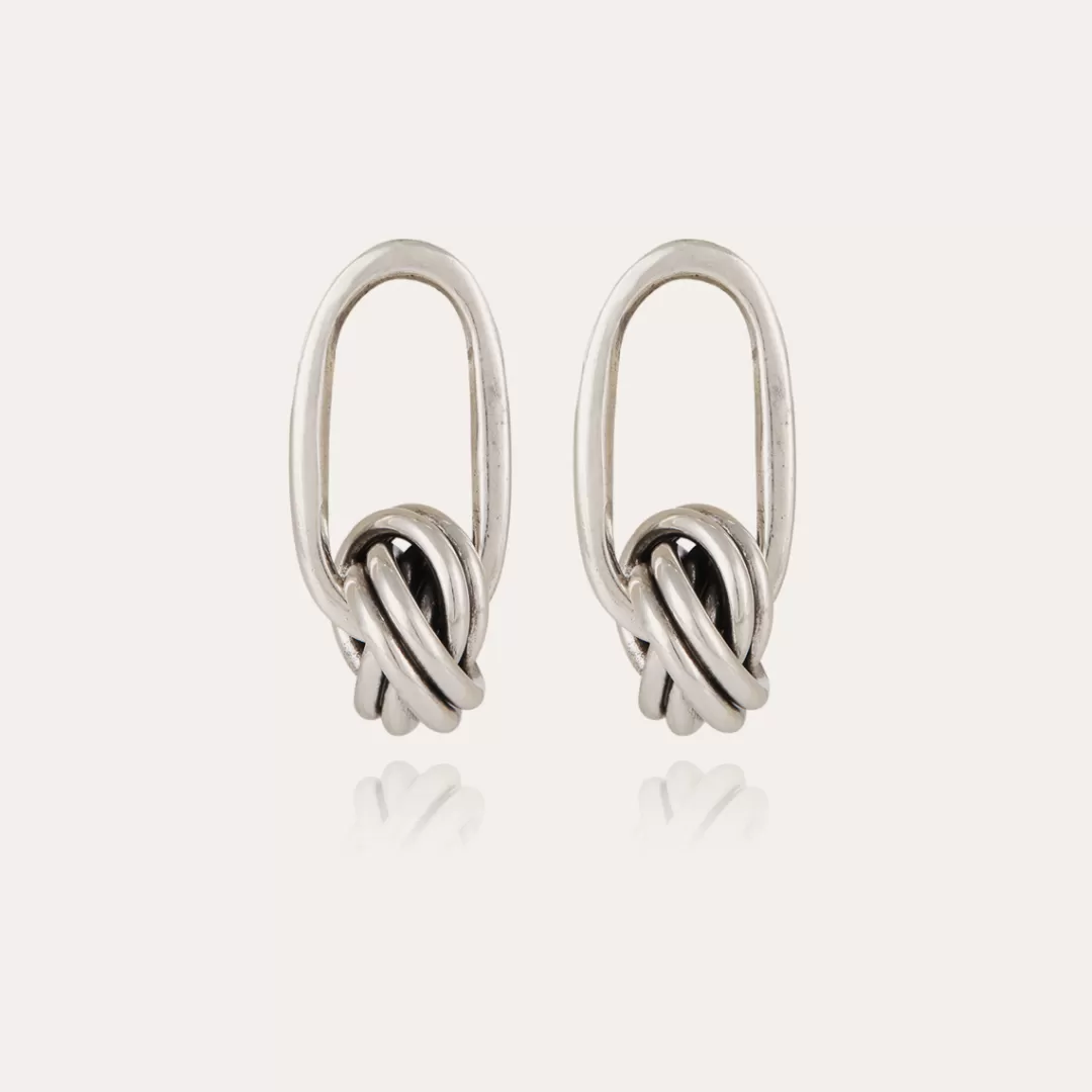 Gas Bijoux Boucles D'Oreilles Gil Argentees