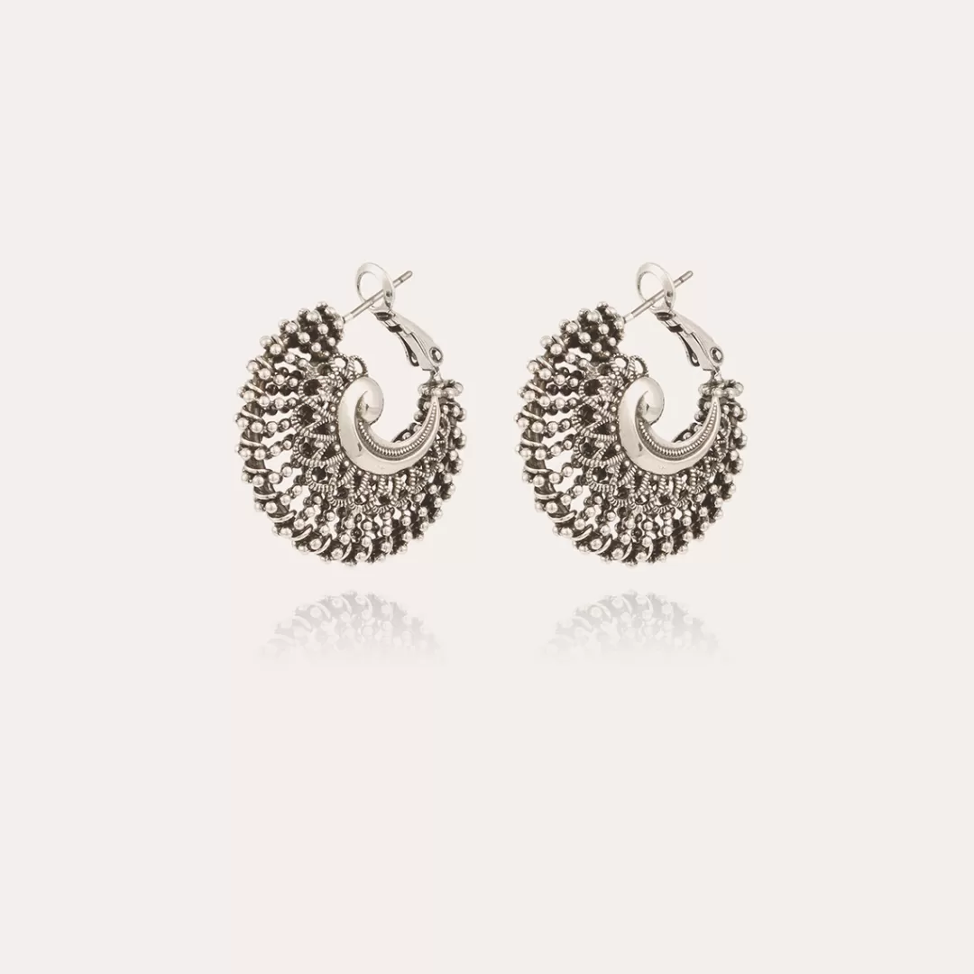 Gas Bijoux Boucles D'Oreilles Izzia Nu Petit Modele Argentees