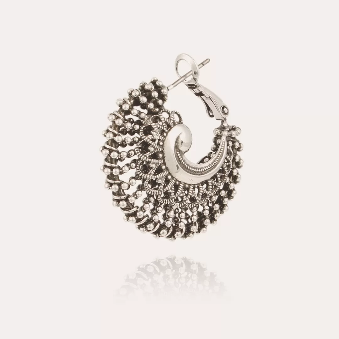 Gas Bijoux Boucles D'Oreilles Izzia Nu Petit Modele Argentees