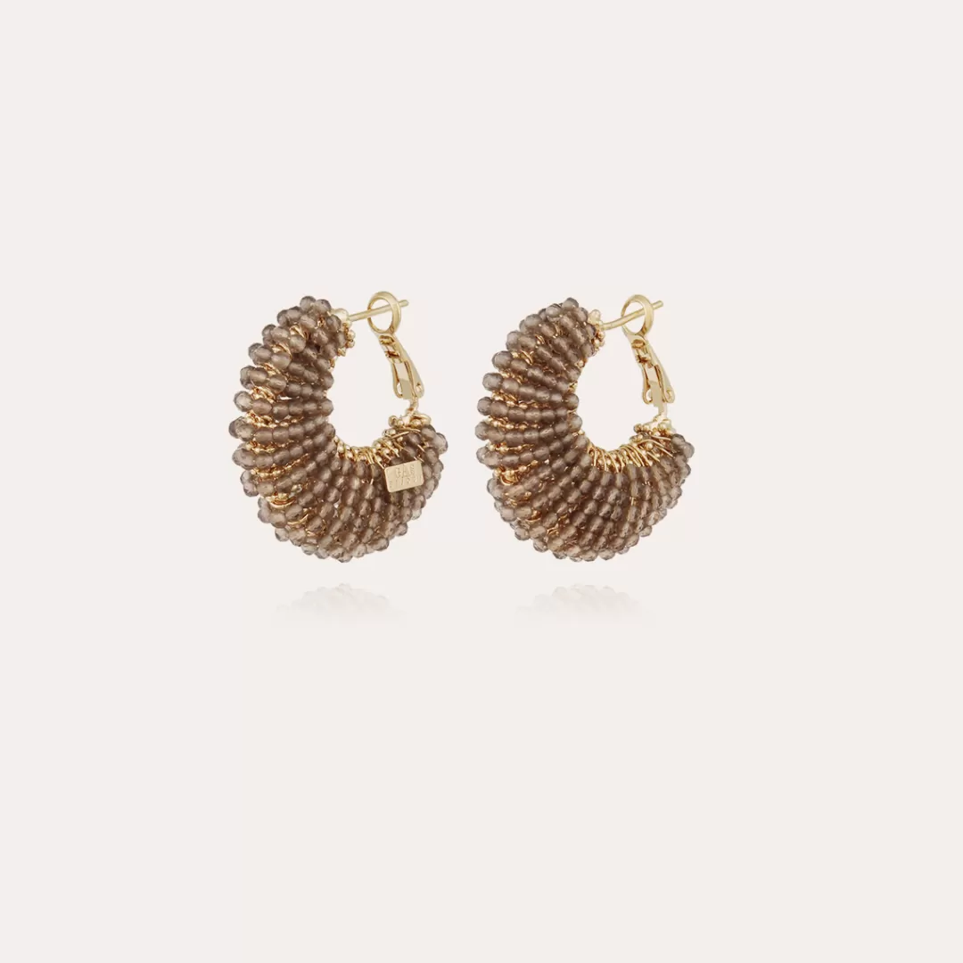 Gas Bijoux Boucles D'Oreilles Izzia Petit Modele Dorees