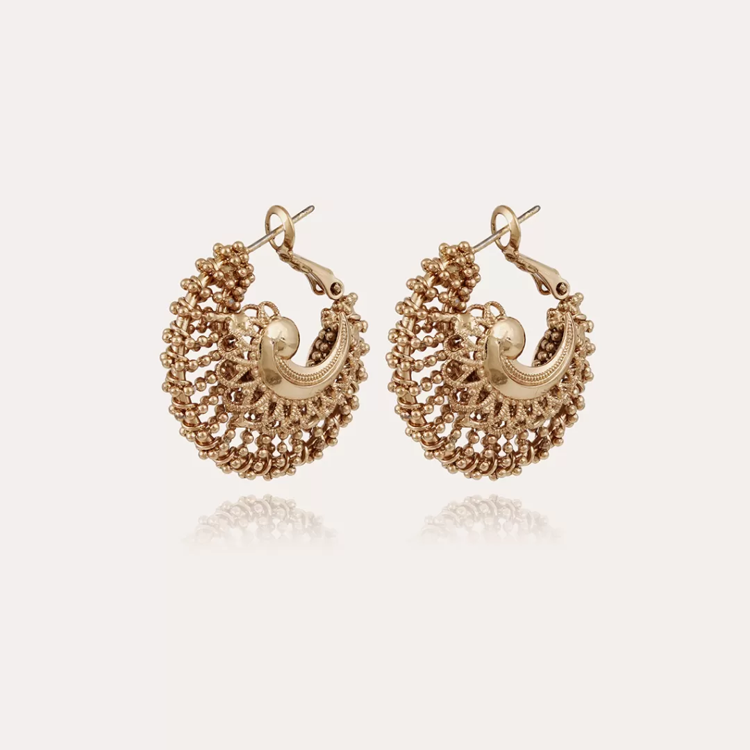 Gas Bijoux Boucles D'Oreilles Izzia Petit Modele Dorees