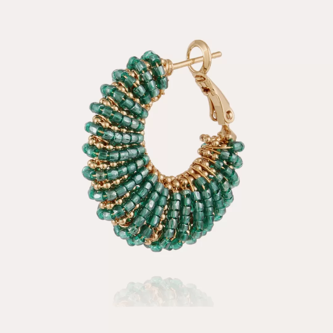 Gas Bijoux Boucles D'Oreilles Izzia Petit Modele Dorees