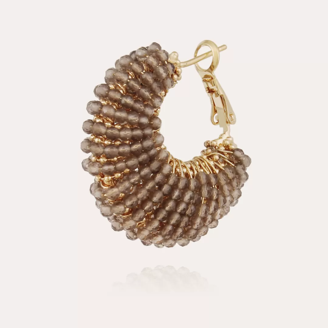 Gas Bijoux Boucles D'Oreilles Izzia Petit Modele Dorees
