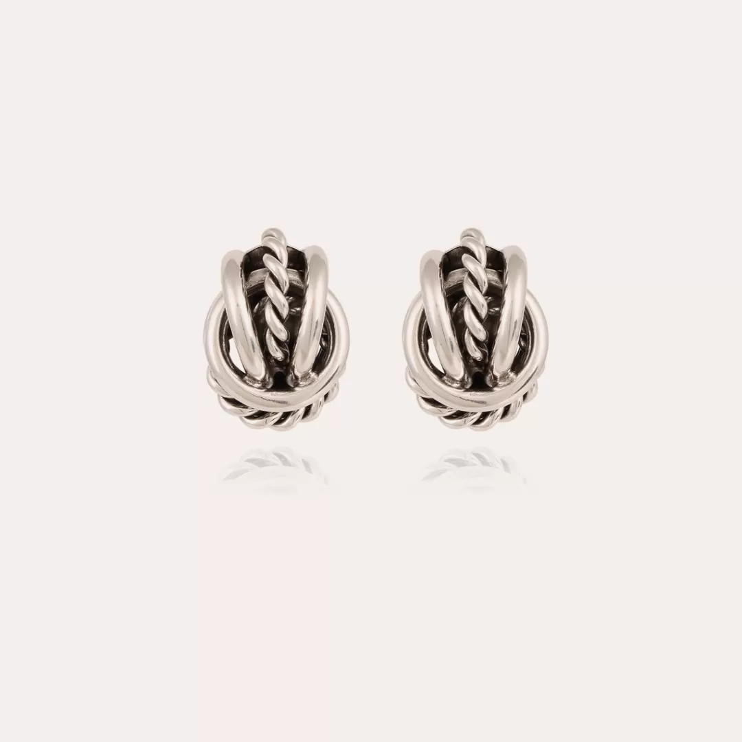 Gas Bijoux Boucles D'Oreilles Lilou Argentees