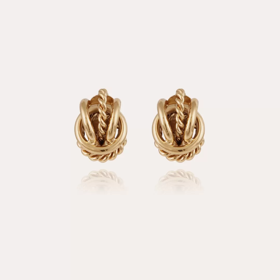 Gas Bijoux Boucles D'Oreilles Lilou Dorees