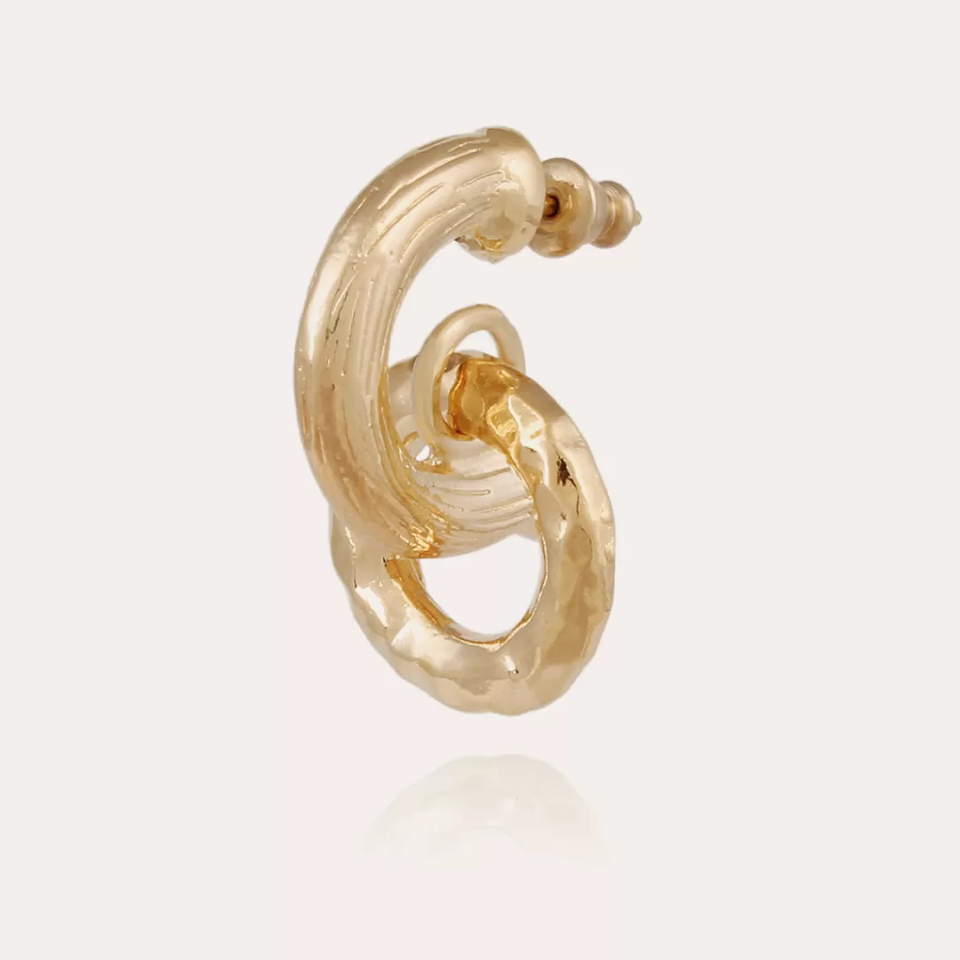 Gas Bijoux Boucles D'Oreilles Lizette Dorees