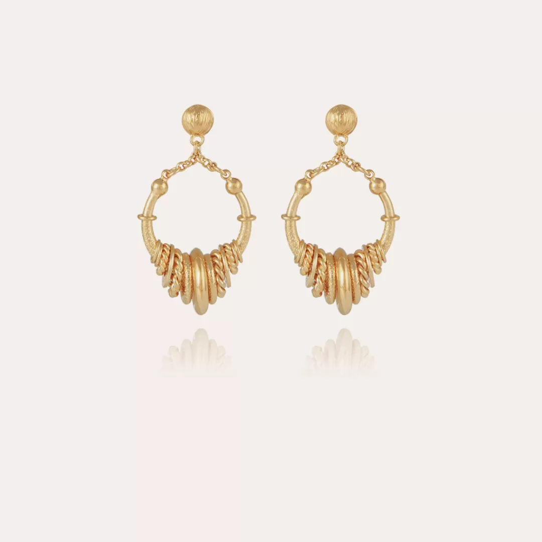 Gas Bijoux Boucles D'Oreilles Maranzana Mini Dorees