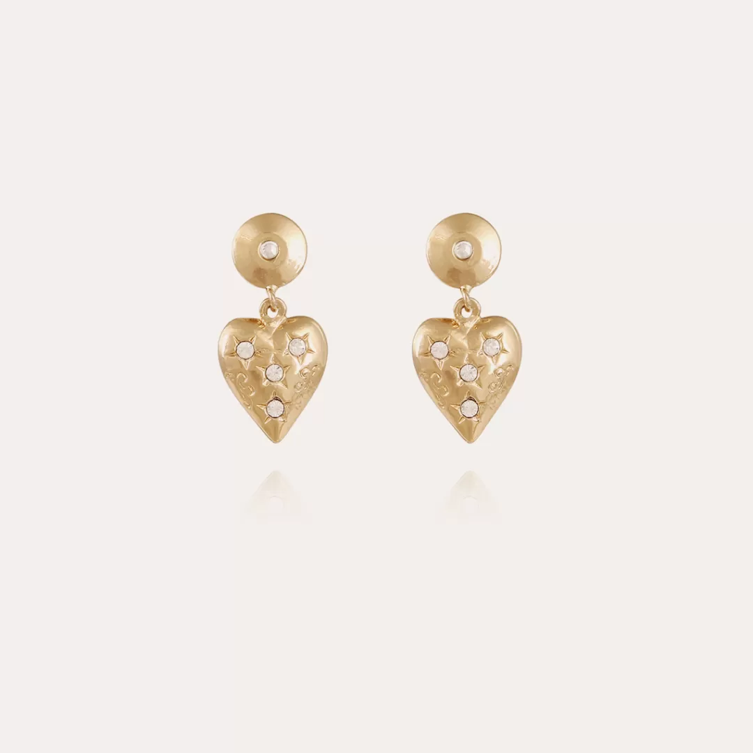Gas Bijoux Boucles D'Oreilles Meli Petit Modele Dorees