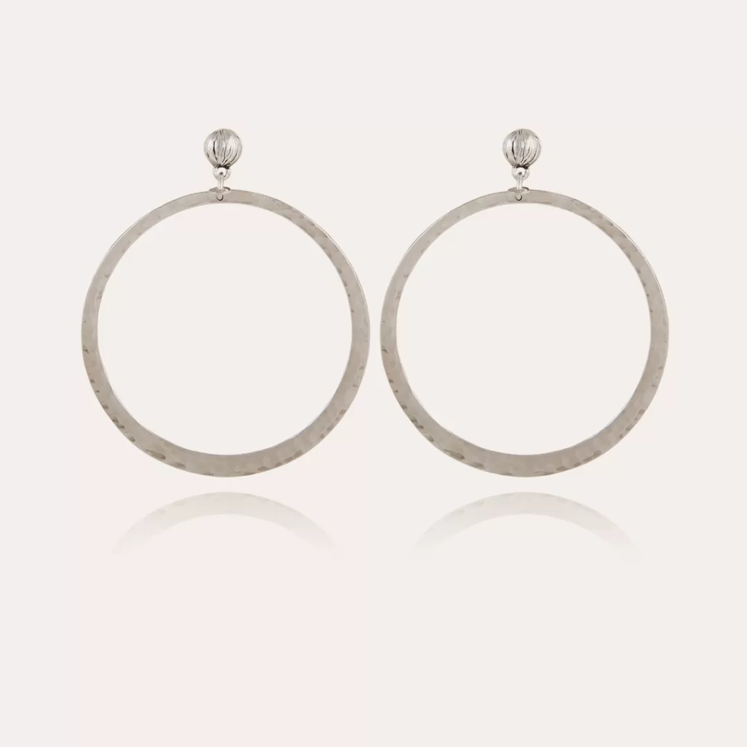 Gas Bijoux Boucles D'Oreilles Mimi Argentees