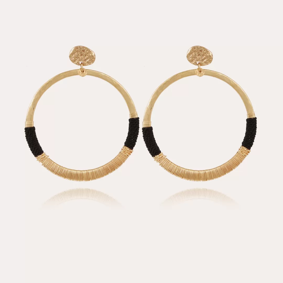 Gas Bijoux Boucles D'Oreilles Mimi Macao Dorees