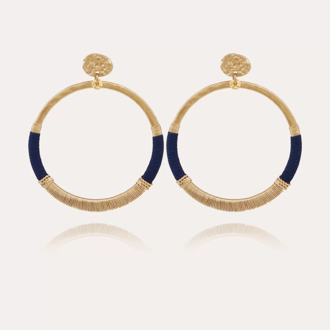 Gas Bijoux Boucles D'Oreilles Mimi Macao Dorees