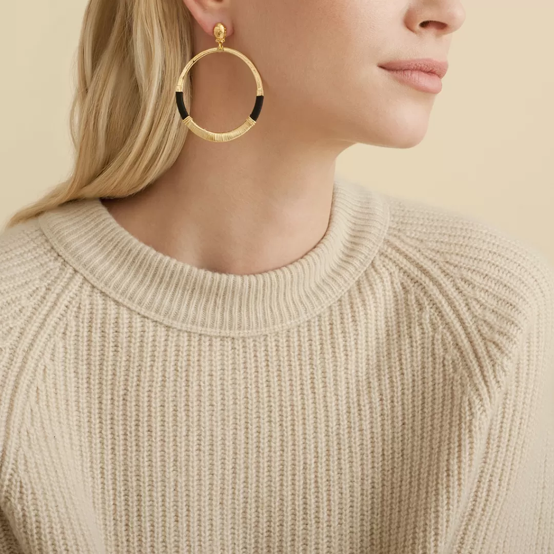 Gas Bijoux Boucles D'Oreilles Mimi Macao Dorees