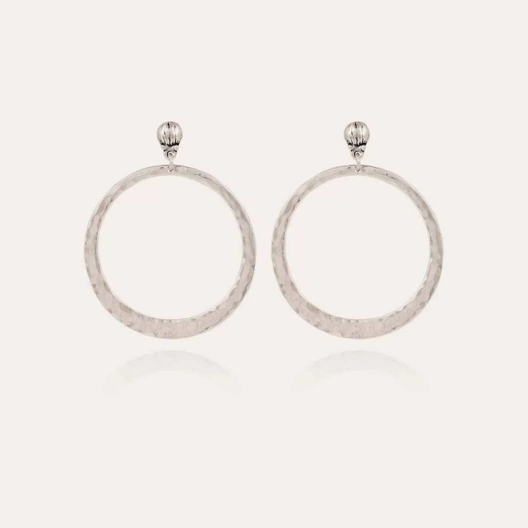 Gas Bijoux Boucles D'Oreilles Mimi Petit Modele Argentees