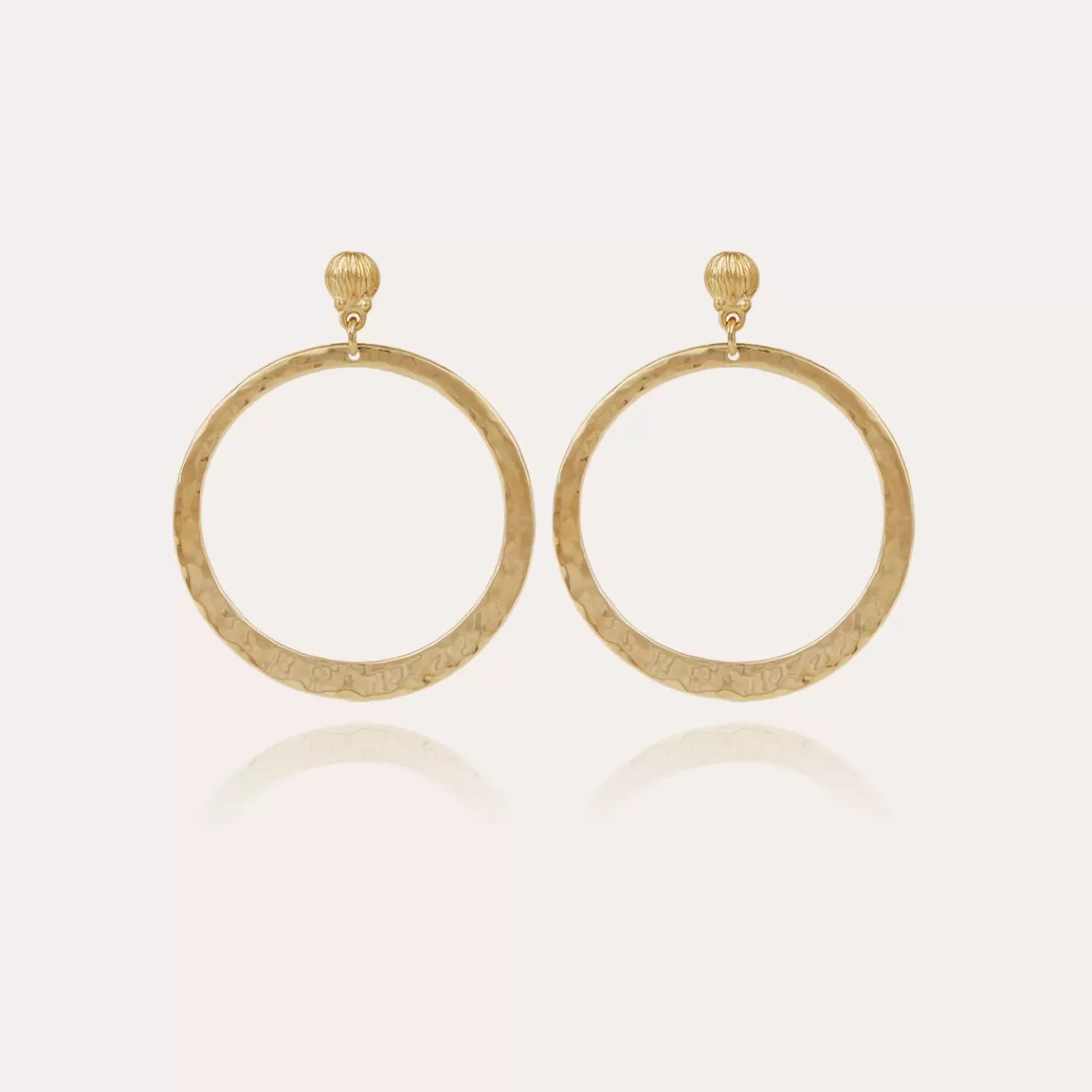Gas Bijoux Boucles D'Oreilles Mimi Petit Modele Dorees