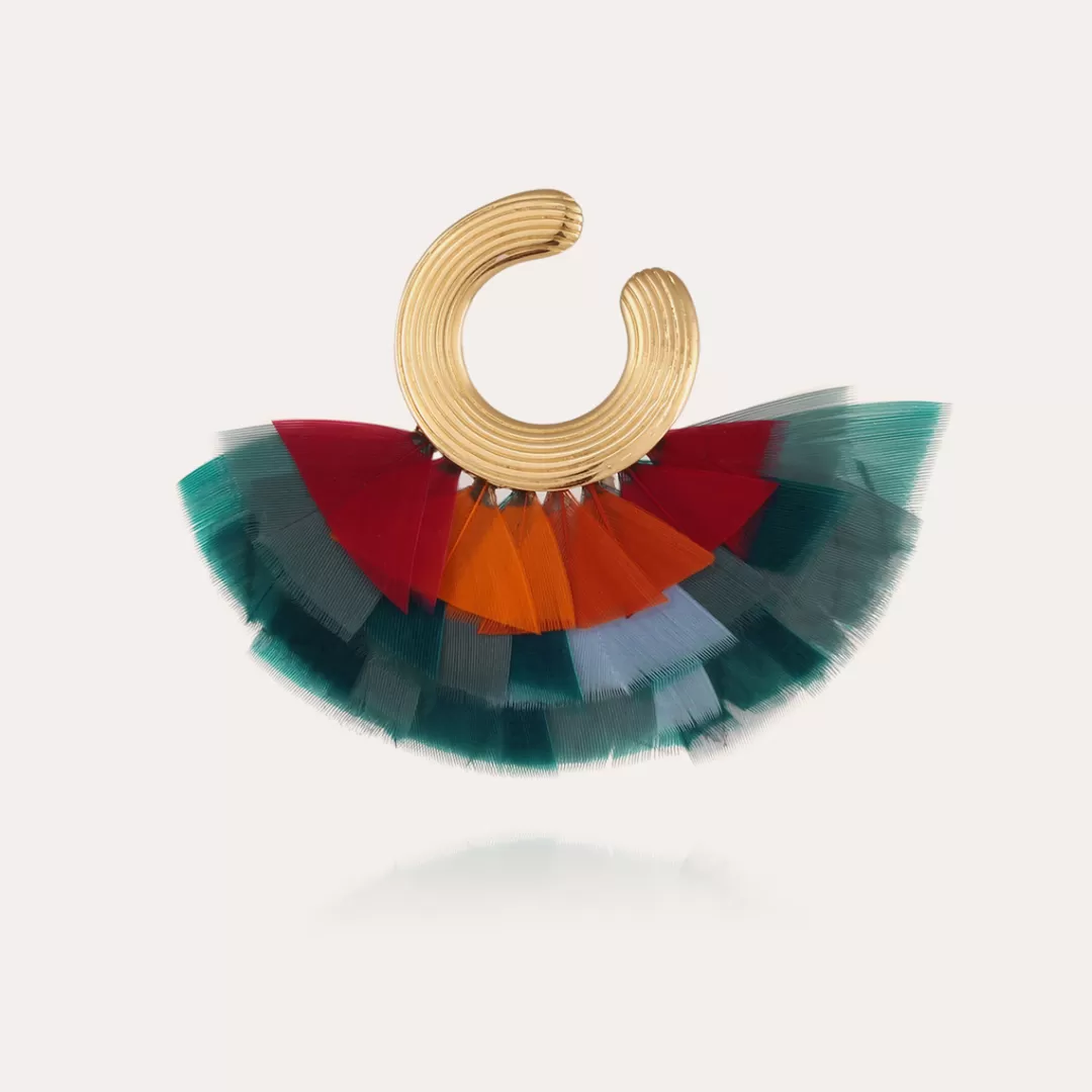 Gas Bijoux Boucles D'Oreilles Positano Dorees