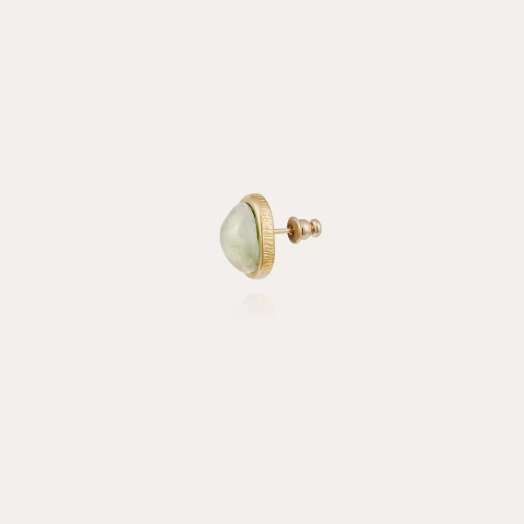 Gas Bijoux Boucles D'Oreilles Puce Ovo Dorees-Fluorine