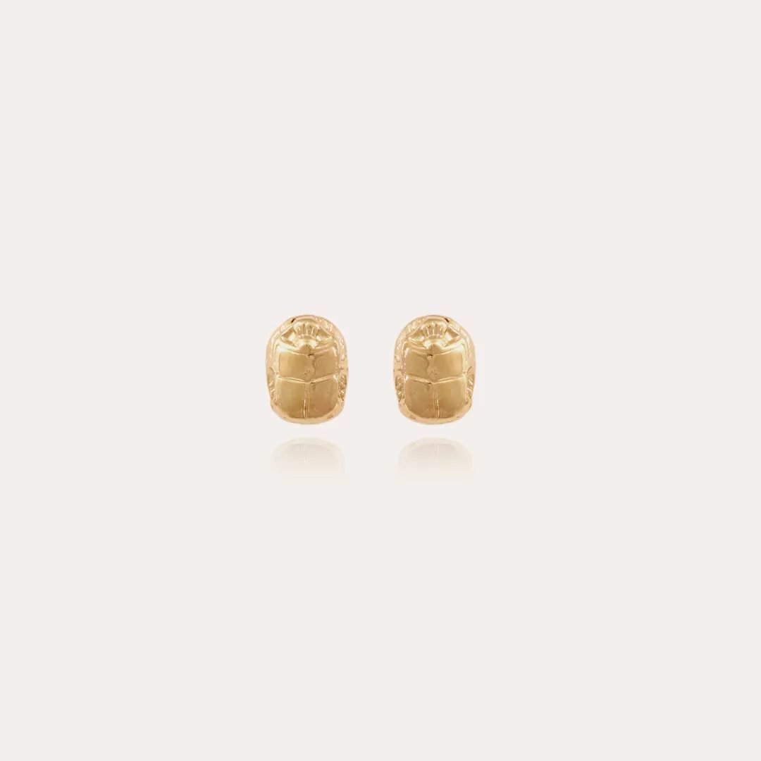 Gas Bijoux Boucles D'Oreilles Puce Scaramouche Dorees